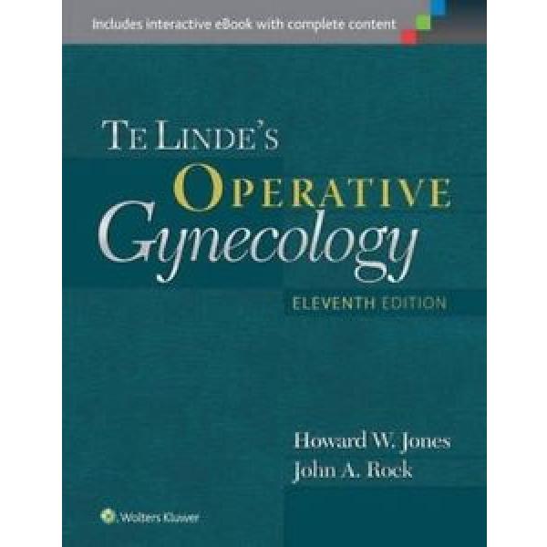 Te Linde&#039;s Operative Gynecology by Howard W. Jones Hardcover Book (English) #1 image