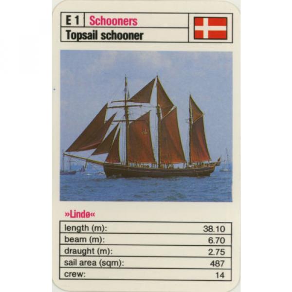 Single Swap Game Card: Linde. Sailing Ship. #1 image