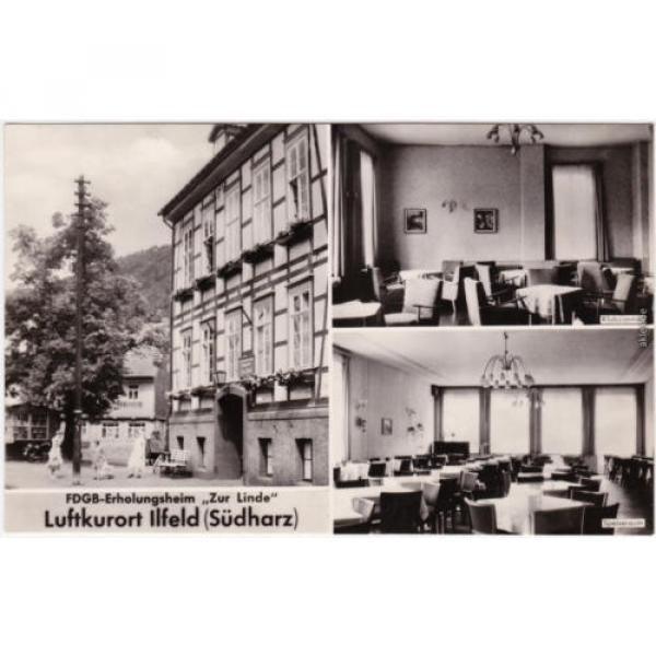 Ilfeld 3 Bild: FDGB Erholungsheim - Zur Linde (Speisesaal) b Nordhausen  1962 #1 image