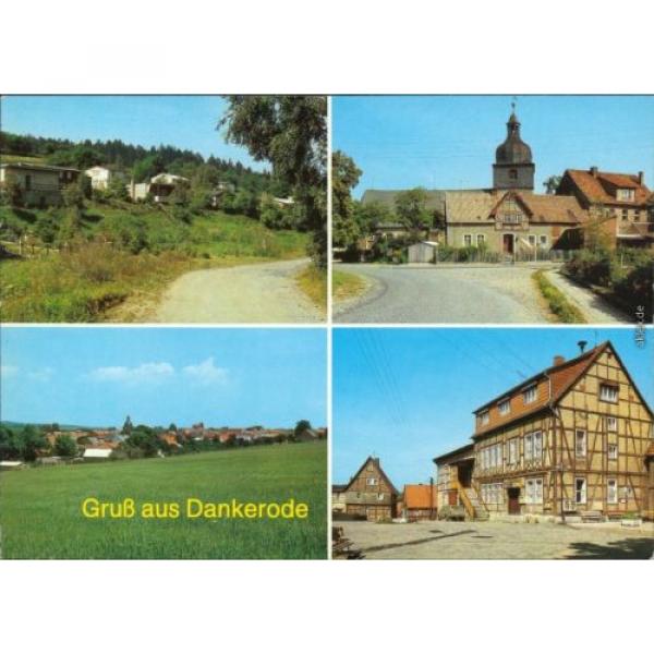 Dankerode Bungalowsiedlung, Anger,   Konsum-Gaststätte &#034;Zur Linde&#034; 1987 #1 image