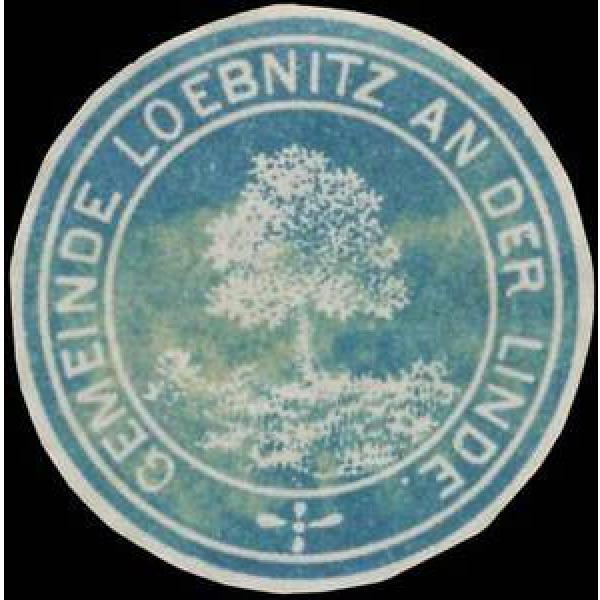 Löbnitz an der Linde: Gemeinde Löbnitz an der Linde Siegelmarke #1 image