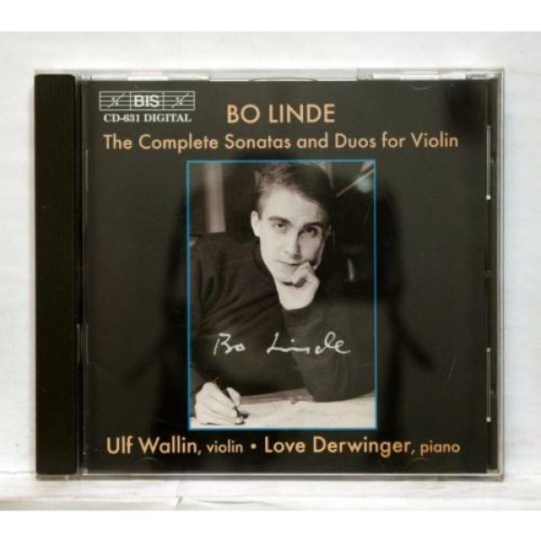 ULF WALLIN - BO LINDE complete sonats &amp; duos for violin BIS CD NM #1 image