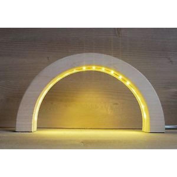 LED Arcos Linde tallado en madera 24,5 cm Arco de luces NUEVO Erzgebirge Seiffen #1 image