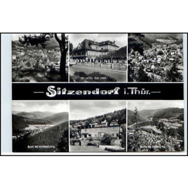 DDR Postkarte SITZENDORF Thüringen ua. HO-Hotel Zur Linde und Restaurant #1 image