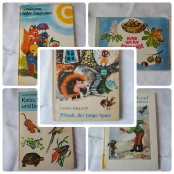 DDR Kinderbuch Auswahl Kindheitserinnerung Dachbodenfund Plitsch, Sandmann uvm. #1 image