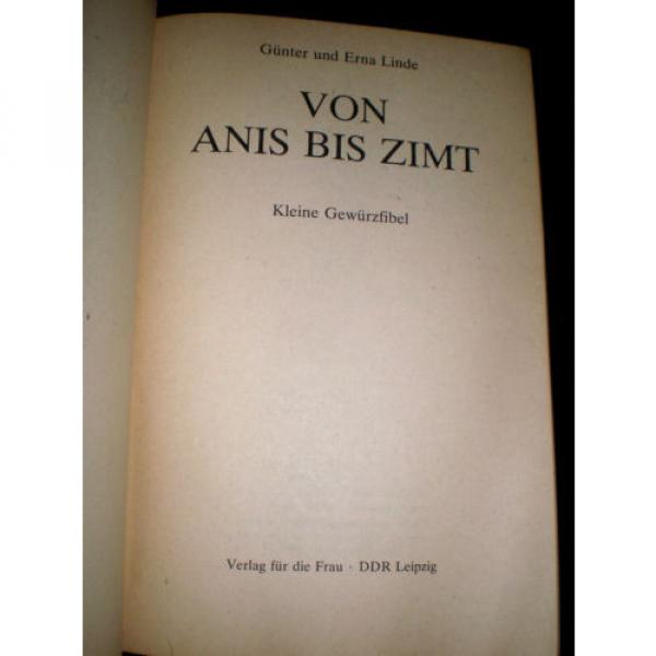 Von Anis bis Zimt von Günter &amp; Erna Linde, Taschenbuch #2 image
