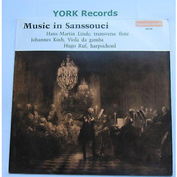 HM 608 - MUISC IN SANSSOUCI - Linde / Koch / Ruf - Excellent Condition LP Record #1 image