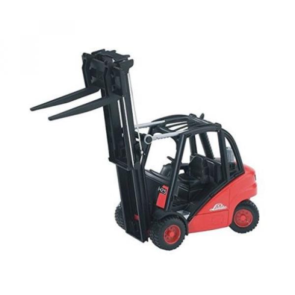 Bruder 02511 Linde H30D Forklift with Tow-Coupling and 2 Pallets #2 image