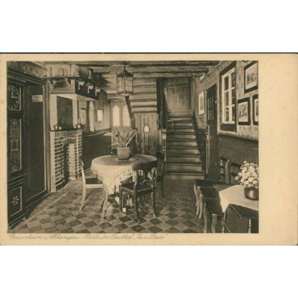 AK Geisenheim. Diele im Gasthof zur Linde, o 1929 (15316) #1 image