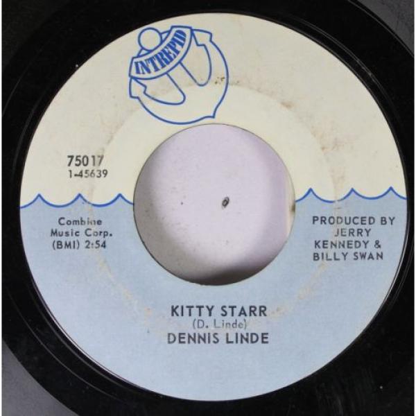 Rock 45 Dennis Linde - Good Things Stem From Rock &amp; Roll / Kitty Starr On Intrep #2 image