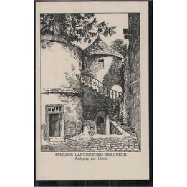 146.189  Schloss Langenburg-Brauneck, Aufgang zur Linde, Künstler A. Balling #1 image