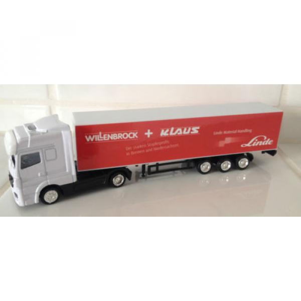 MERCEDES lorry Linde dealer WILLENBROCK + KLAUS forklift fork lift truck #1 image