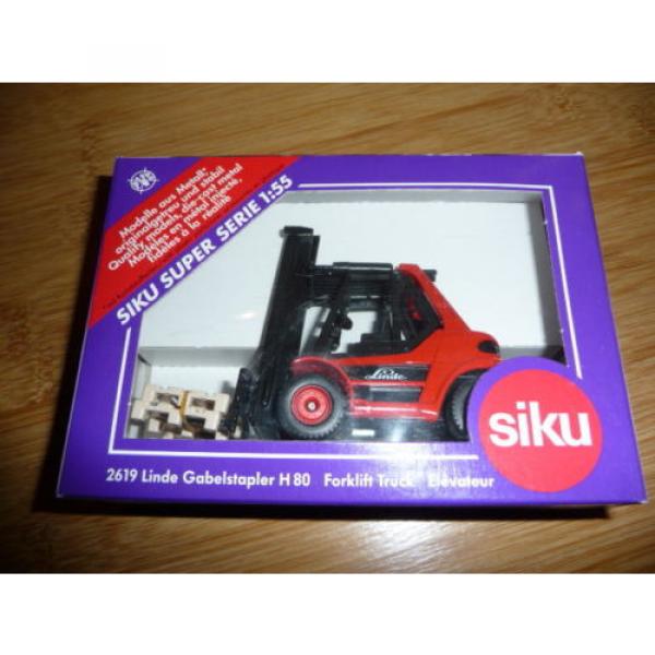 SIKU Diecast Linde 2619 Forklift truck 1:55 MINT CONDITION #1 image