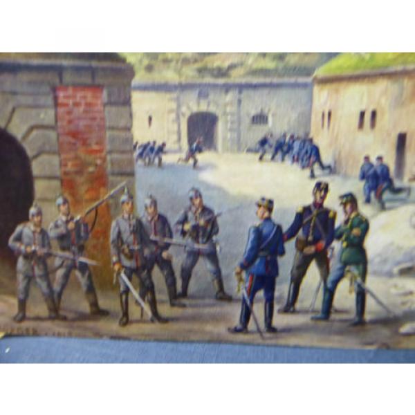 AK Feldpost Fort Malonne Erobert durch Leutnant v.d. Linde und 4 mann #2 image