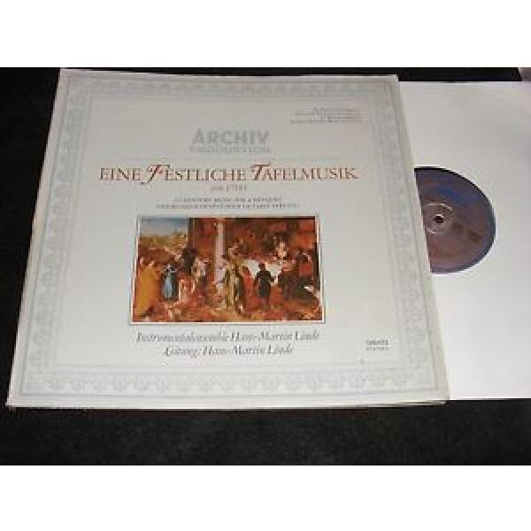 ARCHIV Made Germany DG LP 17th Century Music For A Banquet HANS-MARTIN LINDE 70s #1 image