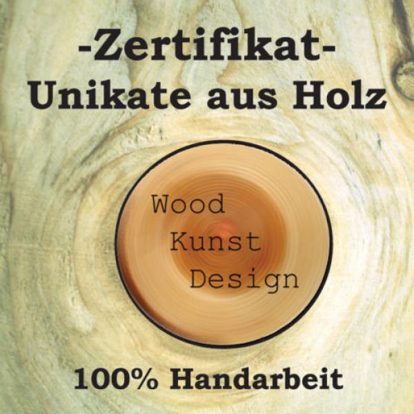 Couchtisch / Beistelltisch, Masivholzscheibe, 47 cm x 35 cm,Linde,Unikat #5 image