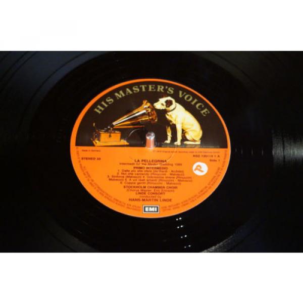 Eric Ericson Linde Consort La Pellegrina LP 1983 EU EMI SLS 1301143 Vinyl Record #6 image