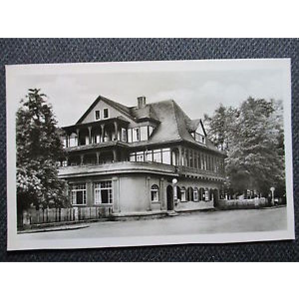 Ak Seltenheit aus 1957 ! SITZENDORF im Schwarzatal HOTEL ZUR LINDE  Sehr RAR #1 image