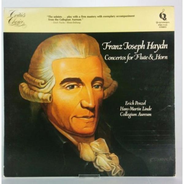 Haydn *Concertos For Flute &amp; Horn* Penzel/Linde/Aureum NM Vinyl PMC-7124 Album #1 image