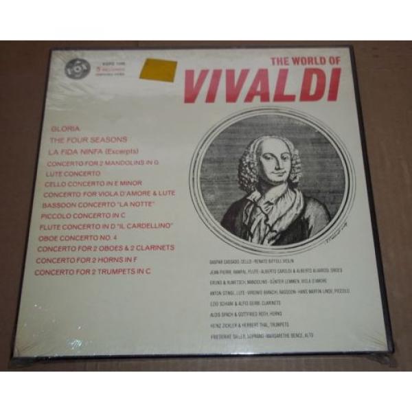 THE WORLD OF VIVALDI Cassado/Rampal/Linde -  Vox VSPS 13M SEALED #1 image