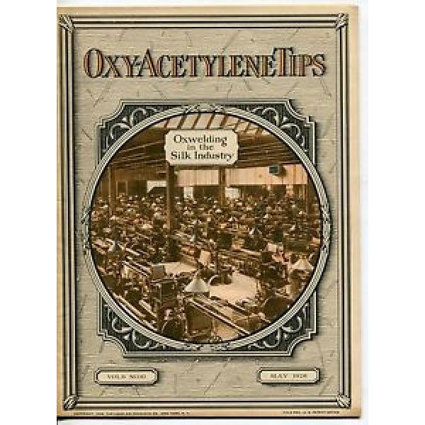 Vintage &#034;Linde Air Products&#034; Welding Magazine: &#034;OXY-ACETYLENE TIPS&#034; - May 1928 #1 image