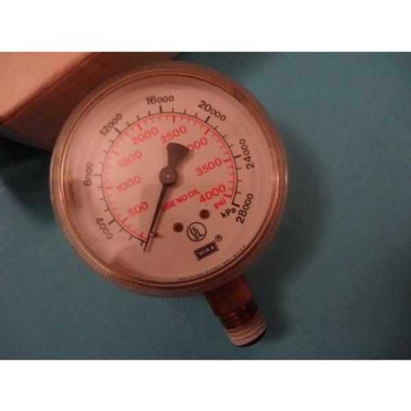 Linde Wika Pressure Gauge 4000 PSI 19138 #1 image