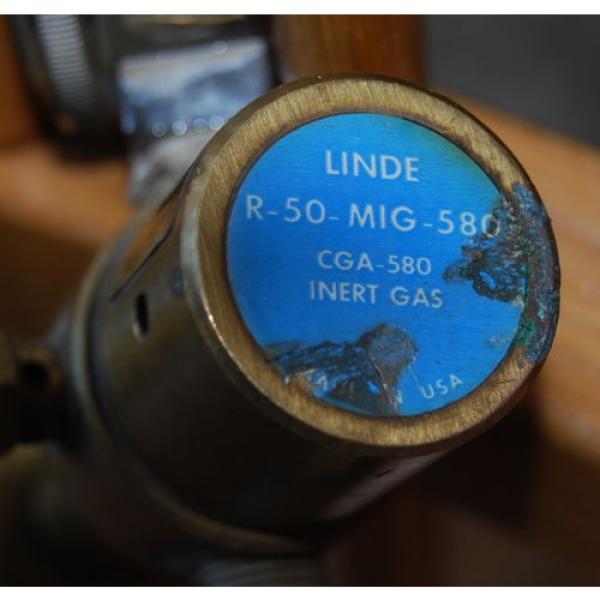 Linde Inert Gas Regulator Trimline R50 MIG 580 CGA 580 #3 image