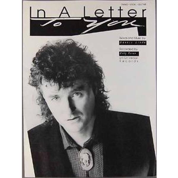 IN A LETTER TO YOU Dennis Linde EDDY RAVEN Sheet Music PIANO VOCAL GUITAR #1 image