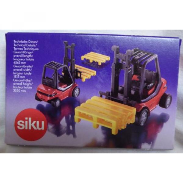 Siku Super Serie No 1717 Linde-Gabelstapler 1:55 Fork Lift Truck #2 image