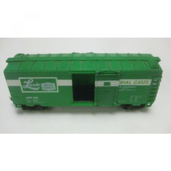 Linde Union Carbide #358 Box Car In A Green HO Scale Train Car By Bachmann tr259 #3 image