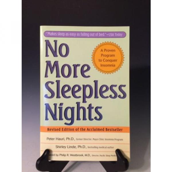 No More Sleepless Nights by Shirley Linde and Peter Hauri (1996, Paperback, Revi #1 image