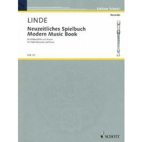 Linde: Modern Music Book for Treble Recorder and Piano OFB137 #1 image
