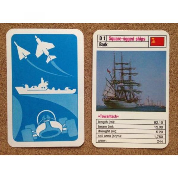 TOP TRUMPS Single Card SAILING SHIPS - Various #2 image