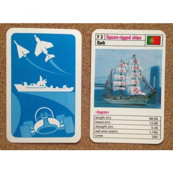 TOP TRUMPS Single Card SAILING SHIPS - Various #5 image