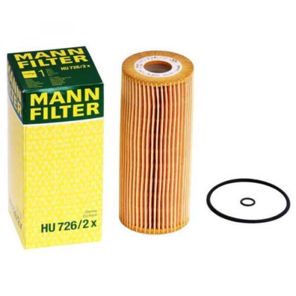 Mann Filter Hu726/2x Ölfilter für VV Audi Seat Skoda Diesel Motoren Öl Filter #1 image