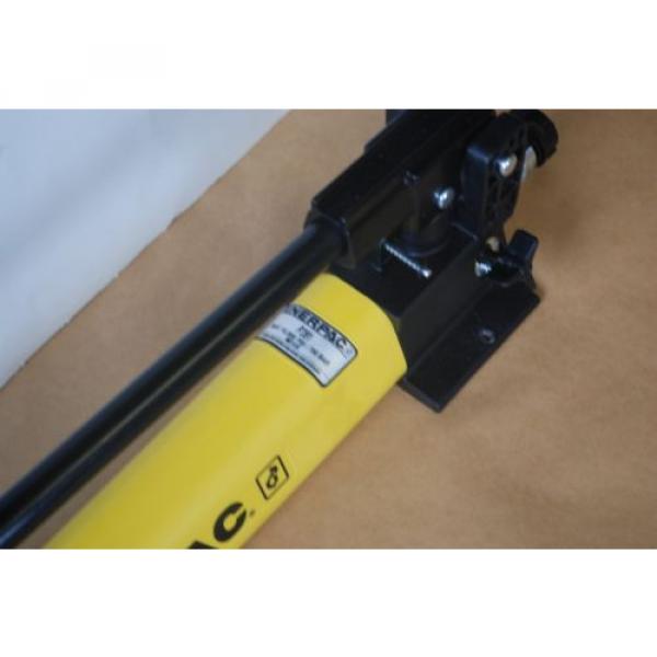 ENERPAC P-391 HYDRAULIC HAND PUMP 10,000PSI W/ CR400 COUPLING USA MADE NEW #4 image