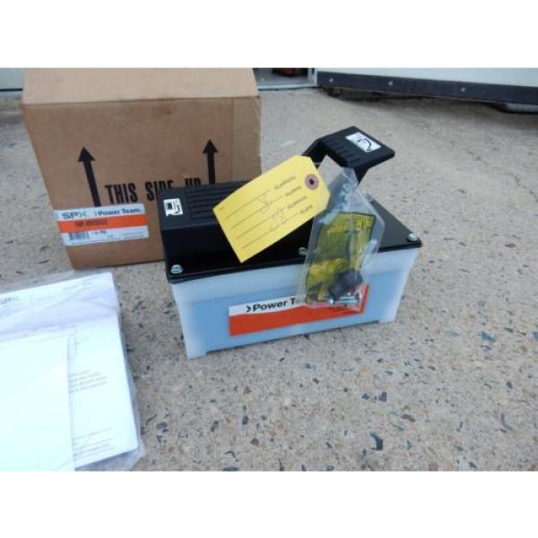 SPX POWER TEAM PA6 HYDRAULIC FOOT PUMP AIR DRIVEN 10,000PSI NEW #3 image