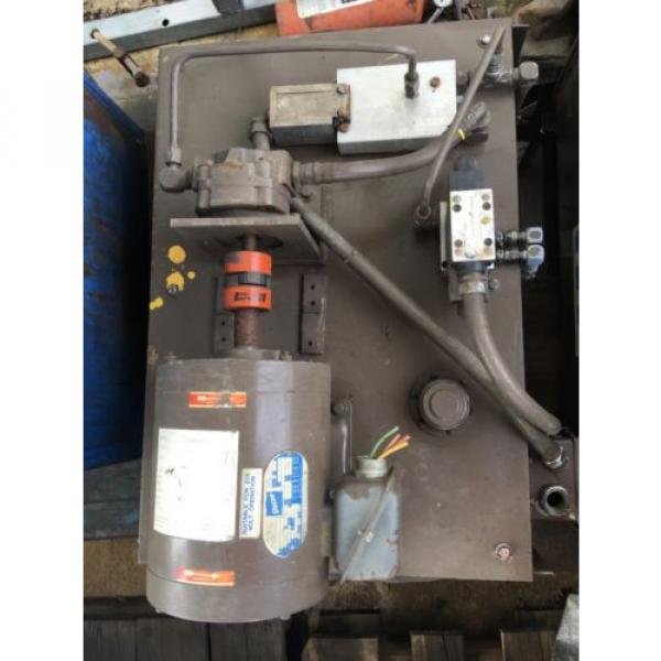 Autoquip 3 Hp Hydraulic Power Unit, MTE B304-100 Pump #1 image