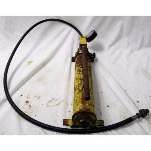 ENERPAC P-80 HIGH PRESSURE HYDRAULIC HAND PUMP 10,000 psi MAKE AN OFFER #6 image