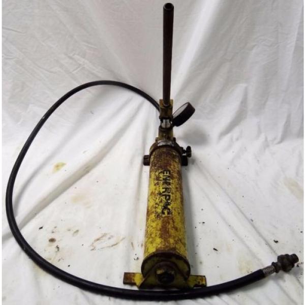 ENERPAC P-80 HIGH PRESSURE HYDRAULIC HAND PUMP 10,000 psi MAKE AN OFFER #7 image