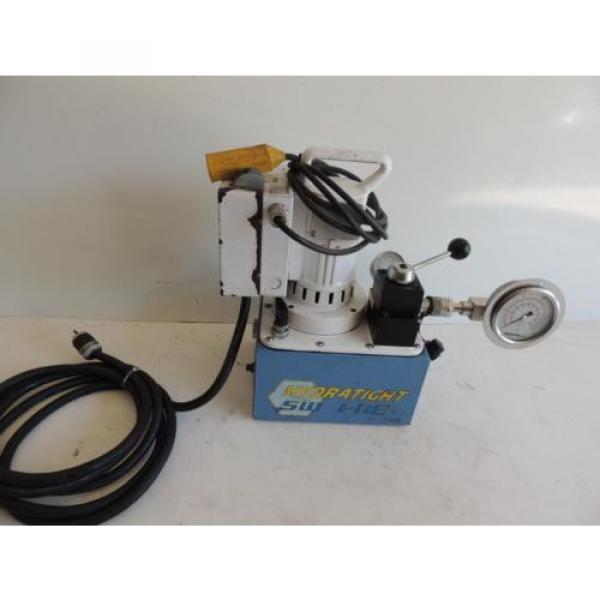 SWEENEY HYDRATIGHT X1E1 ELECTRIC HYDRAULIC PUMP FOR TORQUE WRENCH  10,000 PSI #1 image