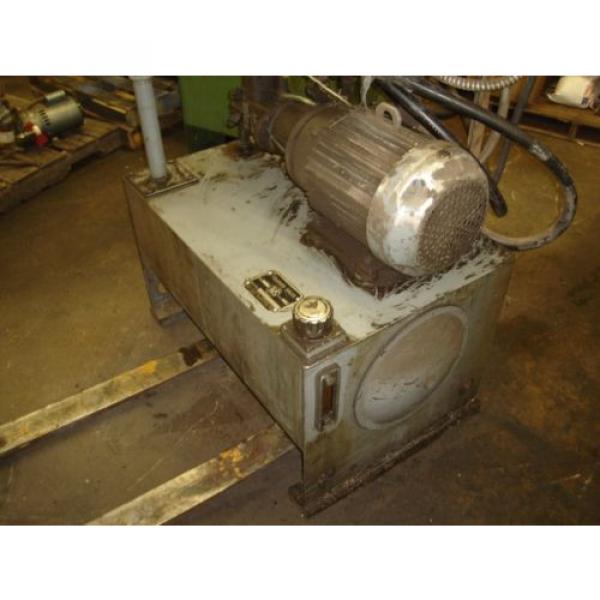 Vickers V201P11P Hydraulic Power Unit 10 HP 20.5 &amp; 4 GPM #8 image