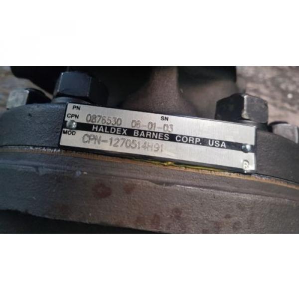 New Komatsu Haldex Hydraulic Pump 876530 / 1270514H91 Made in USA #2 image