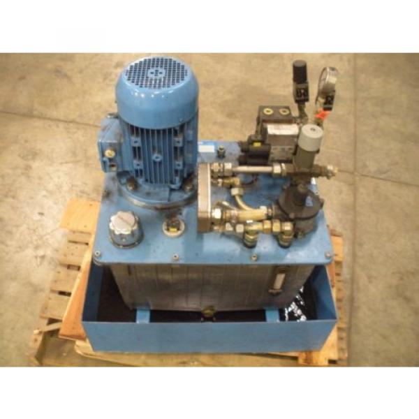 Haberkorn 59002 Hydraulic Pump  3kw 400v  5.5amp  Wien Motor #1 image