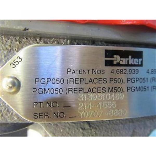 Parker 3139310469, PGP050 Series Cast Iron Hydraulic Pump #2 image