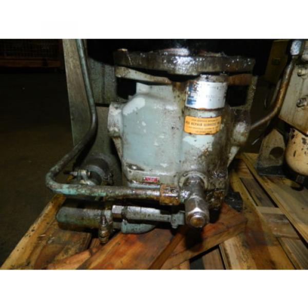 5 HP Hydraulic Unit w/ Vickers Pump, Type# PVB15RSY31CM11, Vertical, Used #4 image