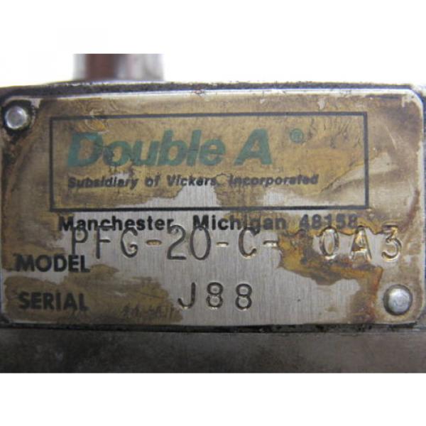Double A PFG-20-C-10A3 Fixed Displacement Rotary Gear Hydraulic Pump #8 image