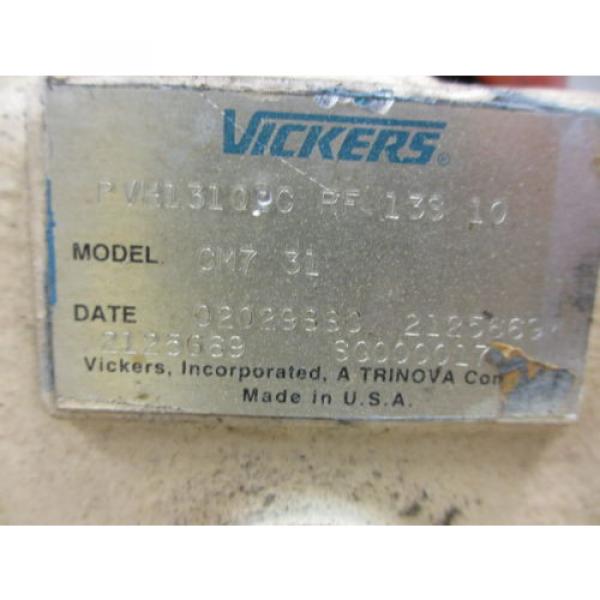 Vickers PVH131QPC RF 13S 10 CM7 31 Hydraulic Pump #2 image