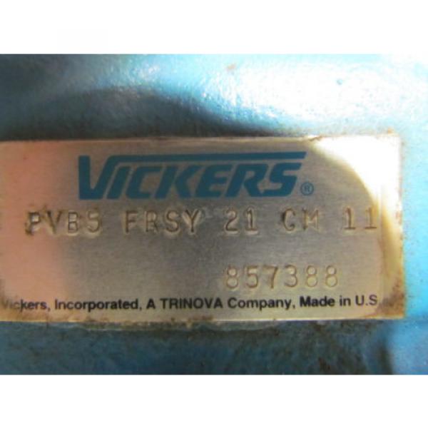Vickers PVB5FRSY21CM11 Hydraulic pump variable displacement clockwise rotation #9 image