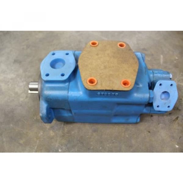REBUILT VICKERS 4525V50A141CC10180 ROTARY VANE HYDRAULIC PUMP 1-1/2&#034; IN 1&#034; OUT #1 image